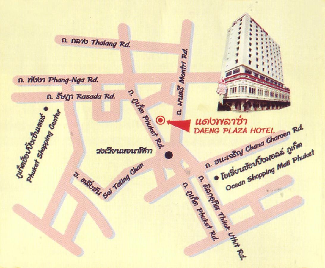 Daeng Plaza Hotel Phuket Exterior foto